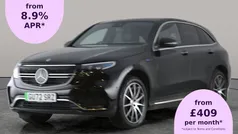 Black Used 2022 Mercedes EQC400 AMG line SUV | £26,186 (Fair price)