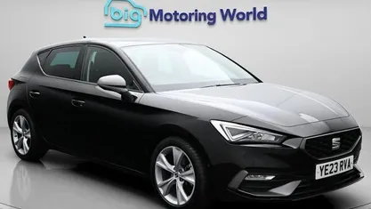 Used Seat Leon FR 131 HP (96 kW) 2023 Black Hatchback