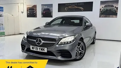Used Mercedes C200 AMG line 198 HP (145 kW) 2019 Coupe