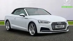 White Used 2019 Audi A5 Cabriolet S-Line Cabriolet | £19,999 (Good price)