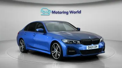 Used BMW 320 M Sport 184 HP (135 kW) 2021 Blue Sedan