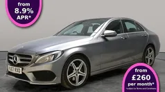 Grey Used 2017 Mercedes C250 AMG line Sedan | £14,649 (Fair price)