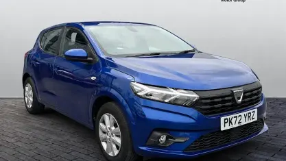 Used Dacia Sandero Comfort 91 HP (66 kW) 2022 Blue Hatchback