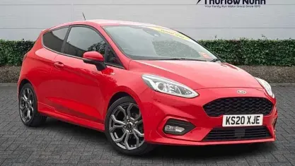 Used Ford Fiesta ST-Line 95 HP (69 kW) 2020 Red Hatchback