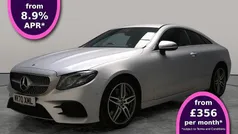 Silver Used 2020 Mercedes E300 AMG line Coupe | £24,458 (Good price)