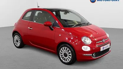 Red Used 2023 Fiat 500 Hatchback | £9,449 (Fair price)