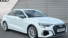 White Used 2021 Audi A3 Design Sedan | £28,337 (Fair price)