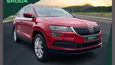 Red Used 2018 Skoda Karoq SE L SUV | £14,495 (Fair price)