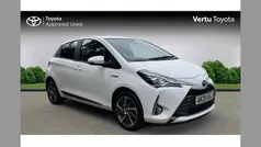 White Used 2020 Toyota Yaris Hybrid Hatchback | £14,773 (Fair price)
