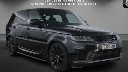 Santorini black Used 2021 Land Rover Range Rover Sport S SUV | £36,650 (Fair price)