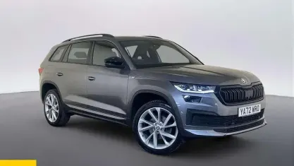 Używany Skoda Kodiaq SportLine 150 KM (110 kW) 2023 Szary SUV