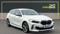 Alpine white gloss Used 2021 BMW M135 Comfort Edition Hatchback | £23,500 (Fair price)