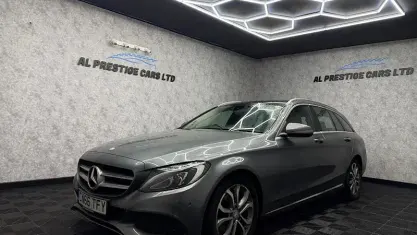 Used Mercedes C220 Premium 170 HP (125 kW) 2016 Grey Estate