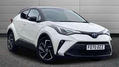 White Used 2021 Toyota C-HR SUV | £18,495 (Fair price)