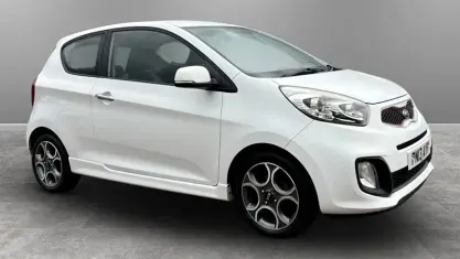 Used Kia Picanto 84 HP (61 kW) 2013 White Hatchback