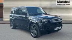 Black Used 2024 Land Rover Defender SUV | £81,776 (Fair price)