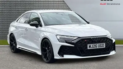New Audi RS3 400 HP (294 kW) 2026 White Sedan