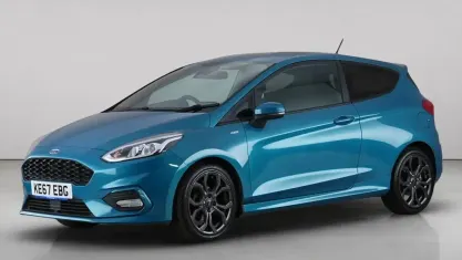 Used Ford Fiesta ST-Line 140 HP (102 kW) 2018 Blue Hatchback