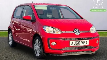 Used VW up! high up! 75 HP (55 kW) 2018 Red Hatchback