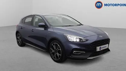 Used Ford Focus Active 125 HP (91 kW) 2020 Blue Hatchback