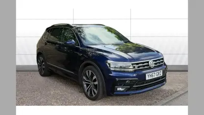 Used VW Tiguan R-line 180 HP (132 kW) 2017 Blue SUV