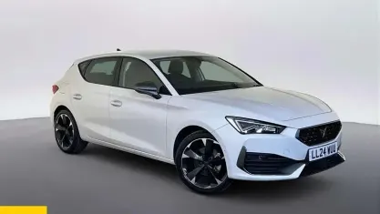 Used Cupra Leon 150 HP (110 kW) 2024 White Hatchback