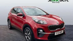 Red Used 2021 Kia Sportage 2 SUV | £13,390 (Fair price)