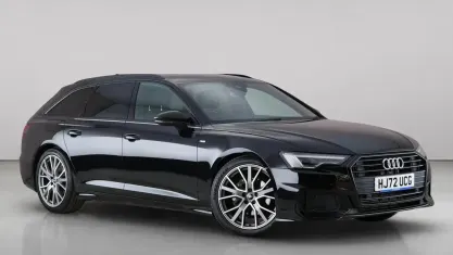 Used Audi A6 Black Edition 204 HP (150 kW) 2022 Black Estate