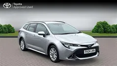 Silver metallic Used 2024 Toyota Corolla Sport Estate | £23,490 (Good price)