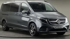 Grey Used 2023 Mercedes V220 AMG line MPV | £58,750 (Good price)