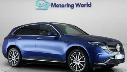Used Mercedes EQC400 AMG line 300 kW (408 HP) 2023 Blue SUV