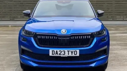 Used Skoda Kodiaq SportLine 190 HP (139 kW) 2023 Blue SUV