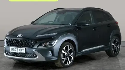 Second-hand Hyundai Kona Premium 120 CP (88 kW) 2022 Negru SUV