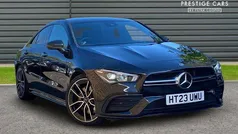 Black Used 2023 Mercedes CLA35 AMG Premium Coupe | £33,491 (Fair price)