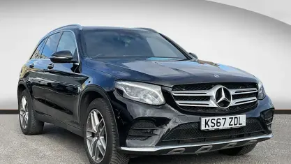Used Mercedes GLC250 AMG line 204 HP (150 kW) 2017 Black SUV