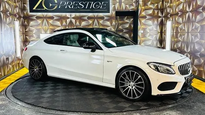 Used Mercedes C43 AMG Premium Plus 367 HP (269 kW) 2017 White Coupe