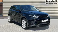 Solid narvik black Used 2018 Land Rover Range Rover evoque HSE Dynamic Hatchback | £20,404 (Fair price)