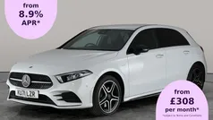 White Used 2021 Mercedes A250 AMG line Hatchback | £20,590 (Fair price)