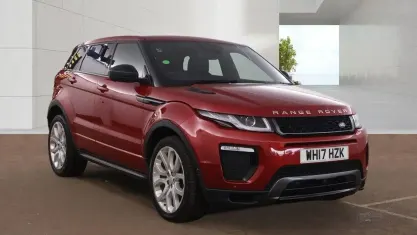 Used Land Rover Range Rover evoque HSE Dynamic 180 HP (132 kW) 2017 Red SUV