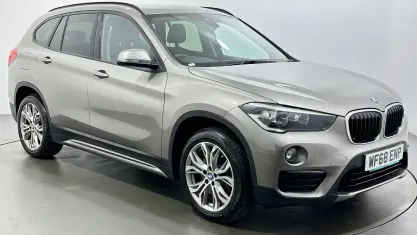 Used BMW X1 Sport Line 190 HP (139 kW) 2018 Silver SUV