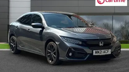 Used Honda Civic SR 126 HP (92 kW) 2021 Grey Hatchback