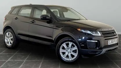 Black Used 2018 Land Rover Range Rover evoque SE SUV | £10,295 (Fair price)