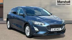 Blue Used 2020 Ford Focus Titanium Hatchback | £11,356 (Fair price)