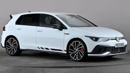 Used VW Golf VIII GTI Clubsport 300 HP (220 kW) 2023 White Hatchback