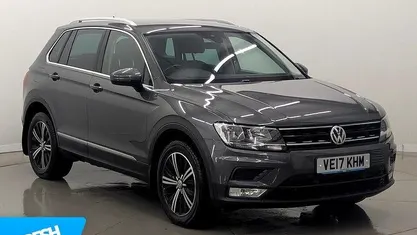 Grey Used 2017 VW Tiguan SE SUV | £13,199 (Fair price)