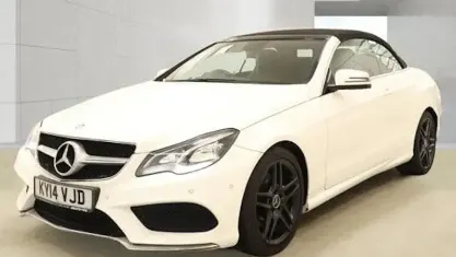 Used Mercedes E250 AMG 204 HP (150 kW) 2014 White Cabriolet