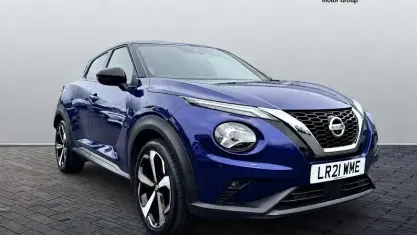 Used Nissan Juke Tekna 117 HP (86 kW) 2019 Blue SUV