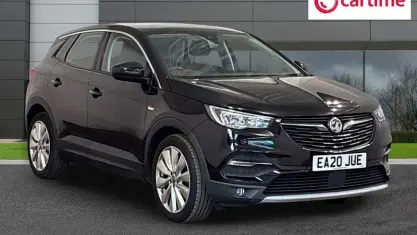 Used Vauxhall Grandland X Elite 131 HP (96 kW) 2020 Black SUV