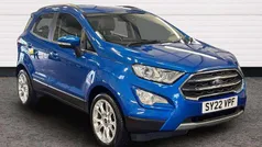 Blue Used 2022 Ford Ecosport Titanium SUV | £13,700 (Fair price)