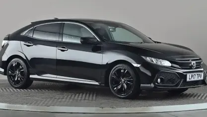 Used Honda Civic EX 129 HP (94 kW) 2017 Black Hatchback